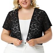 Plus size hotsell lace bolero