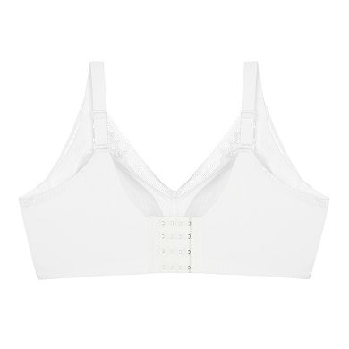 Women's Plus Size Full Coverage Floral Lace Bra