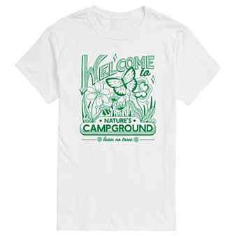 Big & Tall Natures Campground Graphic Tee