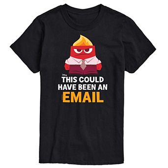 Disney / Pixar's Inside Out Big & Tall Been An Email Graphic Tee