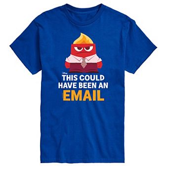 Disney / Pixar's Inside Out Big & Tall Been An Email Graphic Tee
