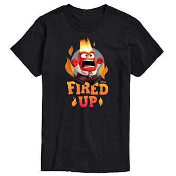 Big & Tall Disney / Pixar Inside Out Fired Up Tee