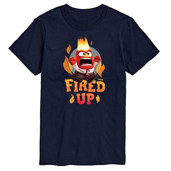 Big & Tall Disney / Pixar Inside Out Fired Up Tee