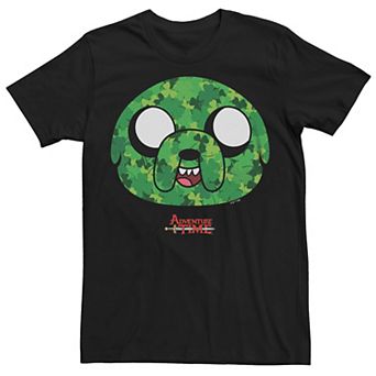 Men's Adventure Time Jake Shamrock St. Patrick's Day Tee