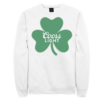 Men's Coors Light Logo Shamrock Sweatshirt