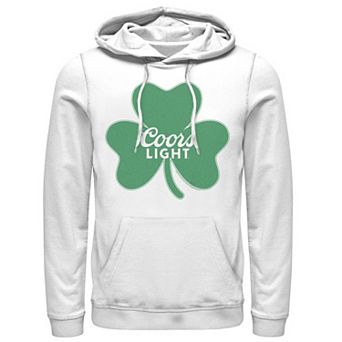 Men's Coors Light Logo Shamrock Hoodie