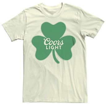 Men's Coors Light Logo Shamrock Tee