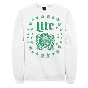 Men's Miller Lite Shamrock Crest Sweatshirt