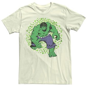 Men's Marvel Hulk St. Patrick's Day Shamrock Tee