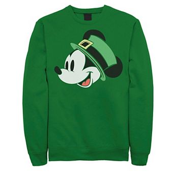 Disney's Mickey and Friends St. Patrick's Day Mickey Mouse Men's Sweatshirt