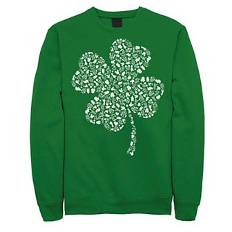 Disney's Mickey and Friends St. Patrick's Day Icon Fill Men's Sweatshirt