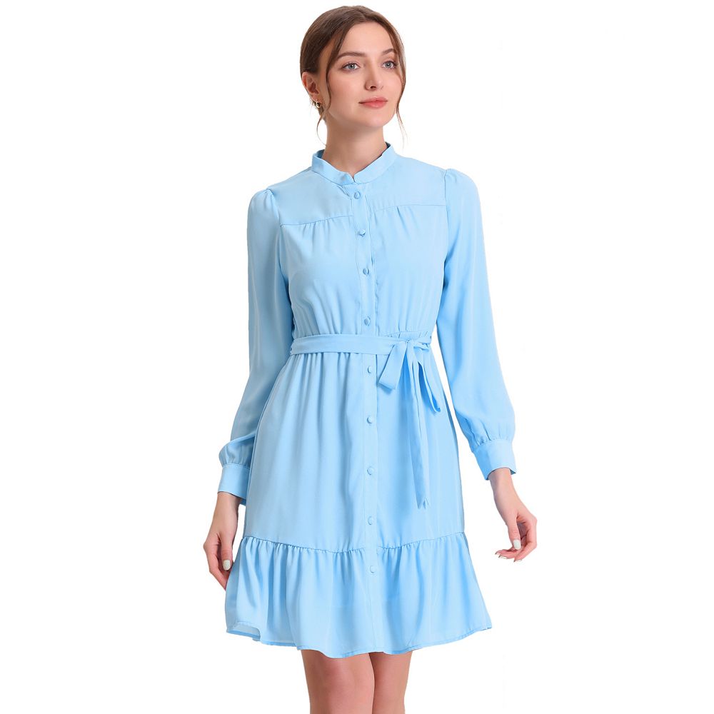 Women's One-shoulder Chiffon Puff Sleeve Layered Waist Printed Dress