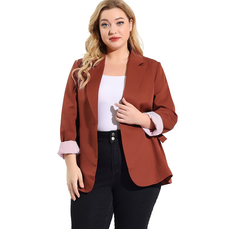 Kohls plus sale size blazers