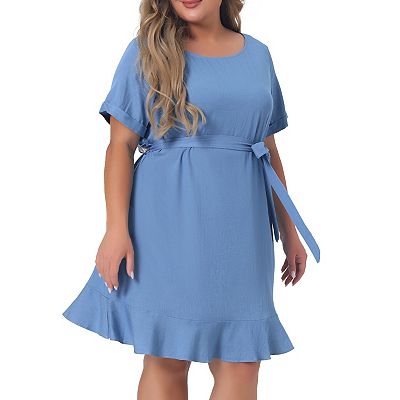 navy blue dress for baby girl Sydney's Closet Prom SC7351 main image 0