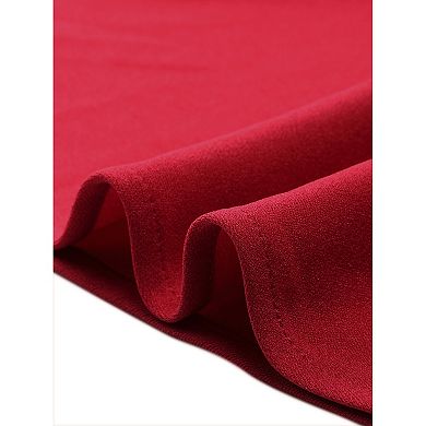 Women's Plus Size Prom Cocktail Ruffle Hem Wrap Bodycon Midi Dress