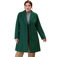 Plus size green parka best sale