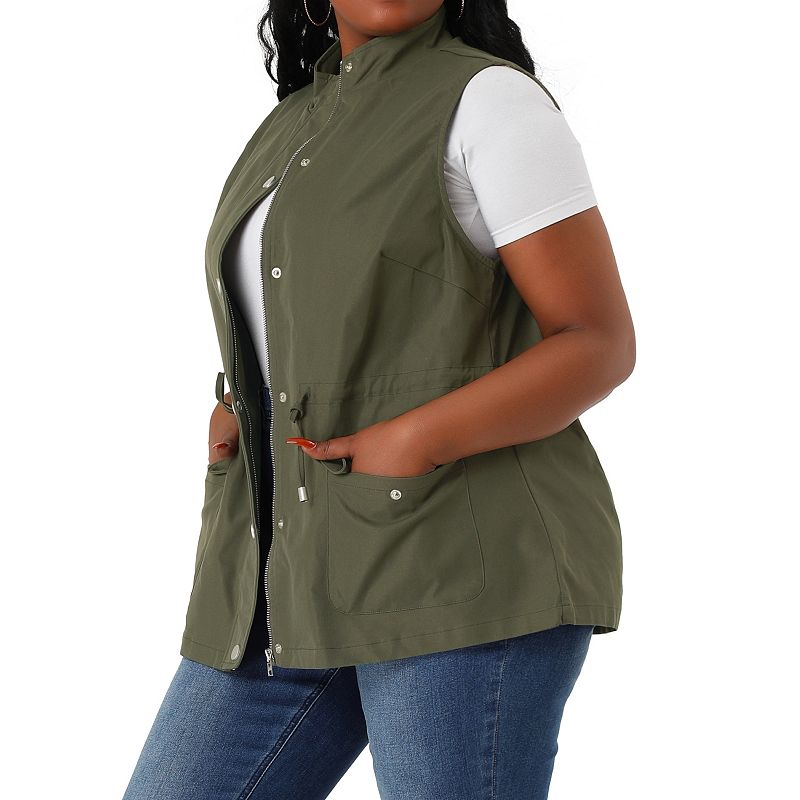 Utility vest cheap plus size