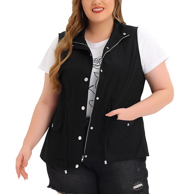 Kohls plus shop size vest