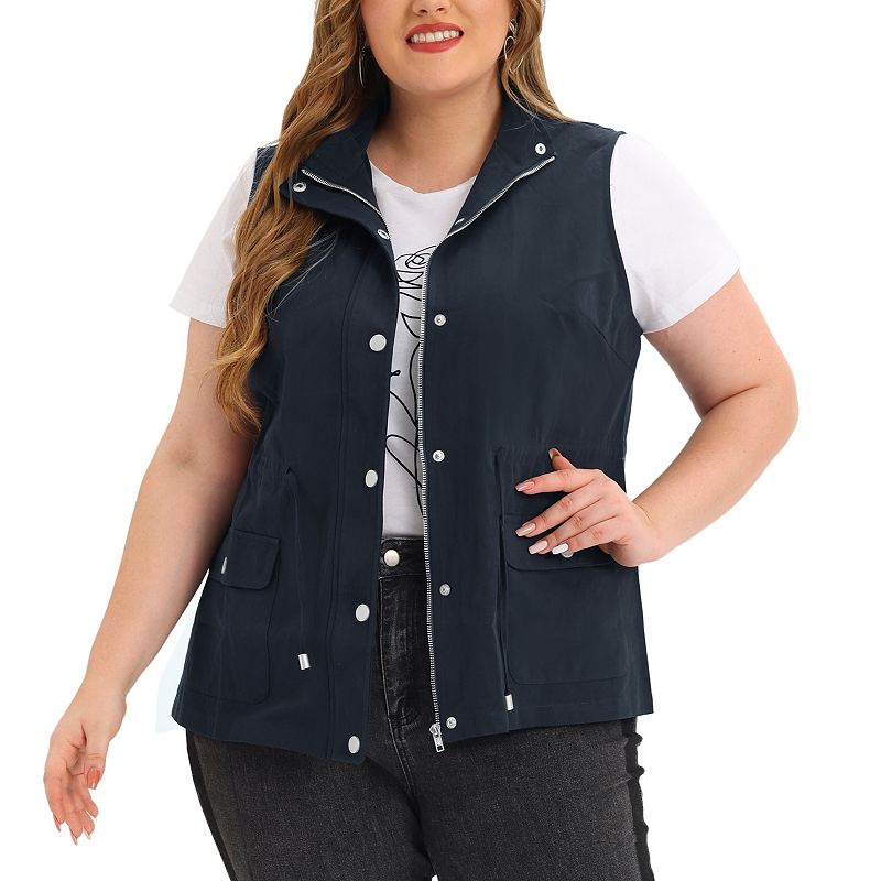 Kohls womens outlet plus size vests