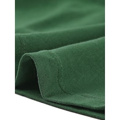 Women's Comfort Round Neck Twist Front Long Sleeve Blouse Basic Top