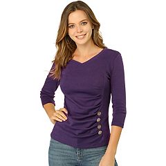 Womens ALLEGRA K Plus Clothing