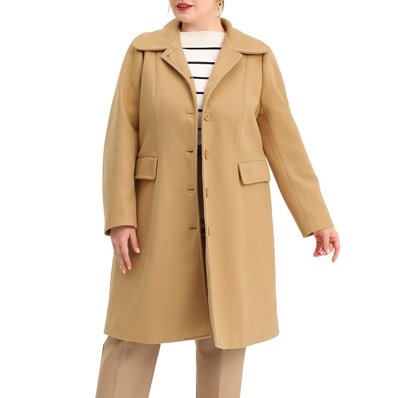 Kohls hot sale camel coat