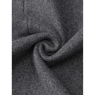 Women's Plus Size Outerwear Cinched Waist Winter Long Coat