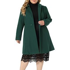 Green Plus Size Outerwear Kohl s