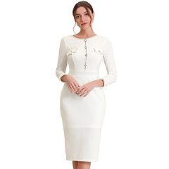 Tweed Dresses for Women - Up to 75% off