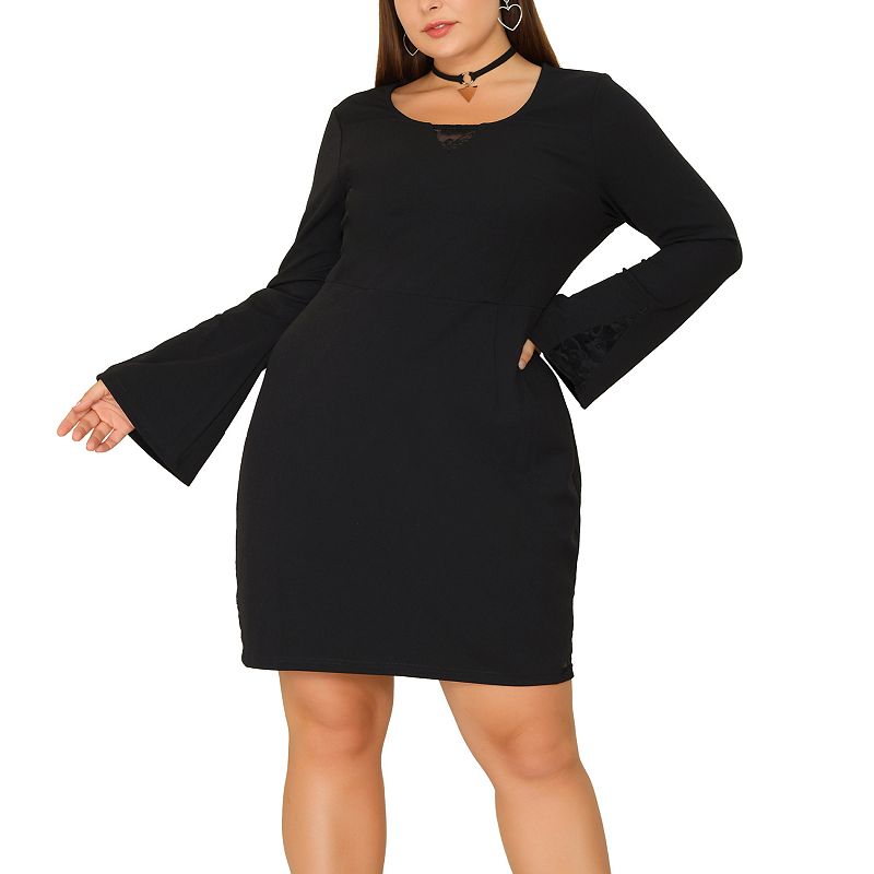 Kohls bell sleeve on sale dress