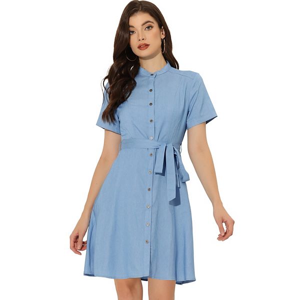 Kohls button shop down dress