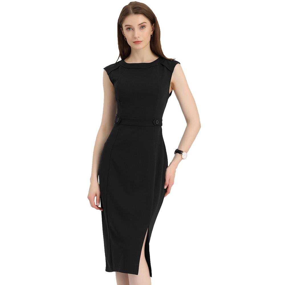 striped black and white dress One Shoulder Maxi Black / L sleeveless style mom Size:33/32 Discover the New Color