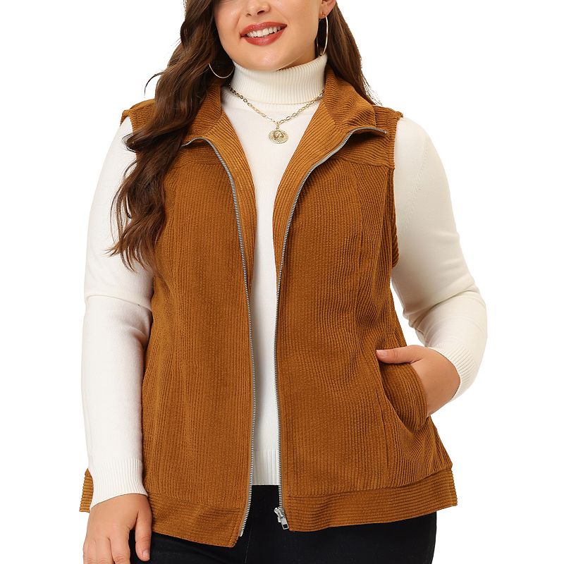 Sweater vest clearance women's plus size