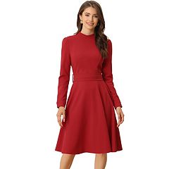 Red Long Sleeve Dresses for Women Kohl s