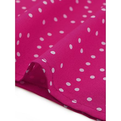 Women's Peter Pan Collar Shirt 1950s Vintage Polka Dots Blouse