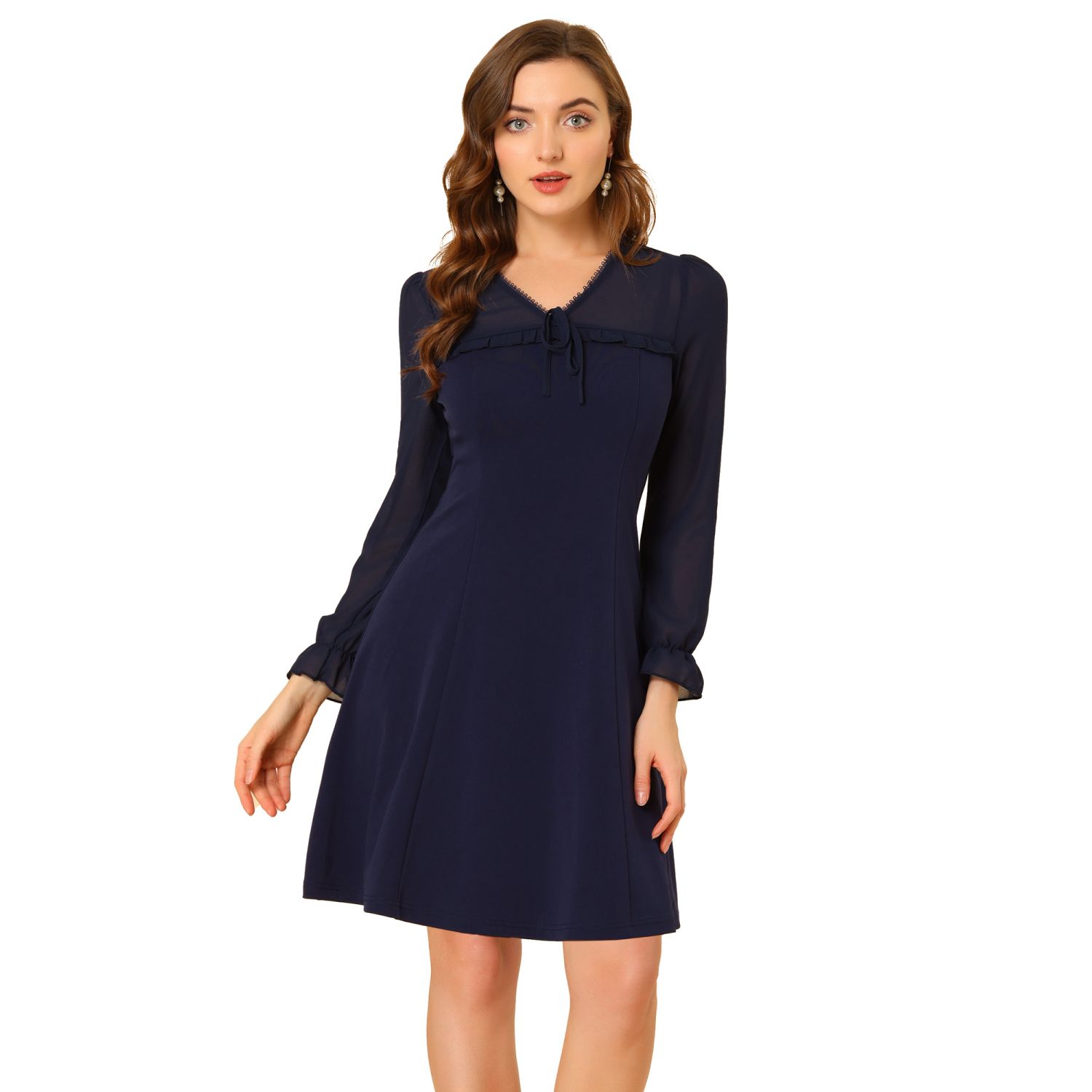 Kohls dresses long outlet sleeve