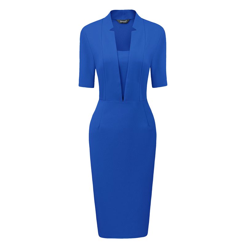 Kohls royal blue on sale dress