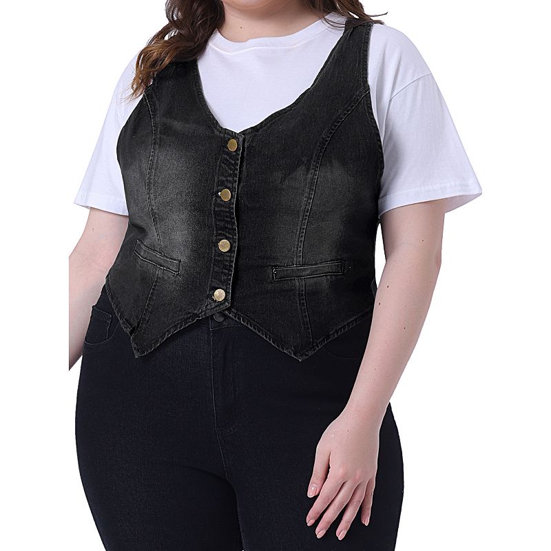 Kohls womens clearance plus size vests