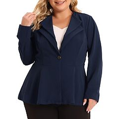 Kohl's navy blue blazer deals