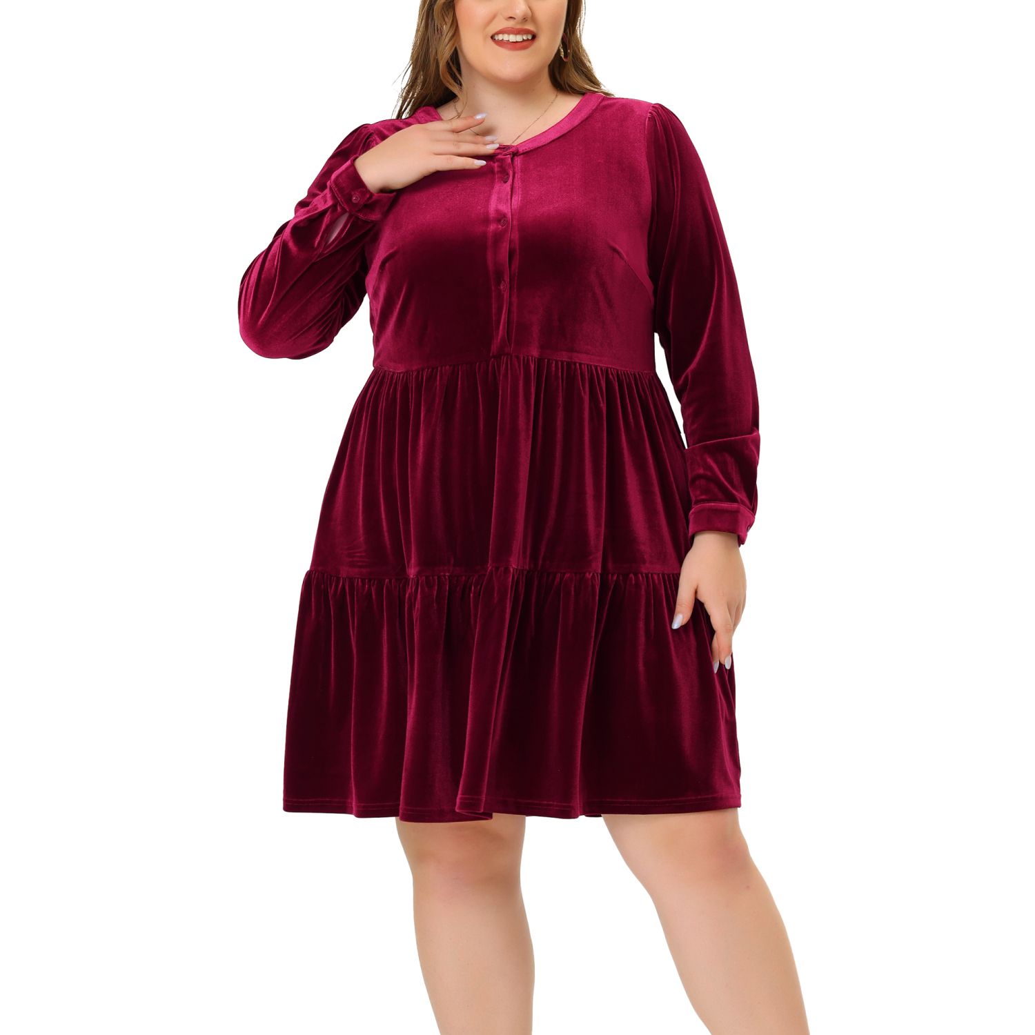 Kohls velvet dress sale