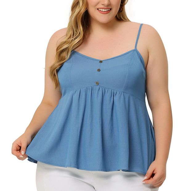 Plus size sale tops at kohl's