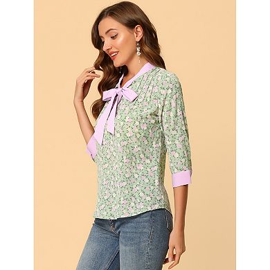 KANCOOLD Dress Womens Sexy Casual Daily Bow Tie V Neck Dot Button Dress Short Sleeve Soild Long Dress women 2018AUG14