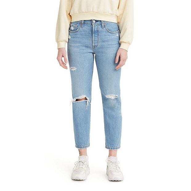 Women's Levi's® 501™ High-Rise Straight Leg Crop Jeans