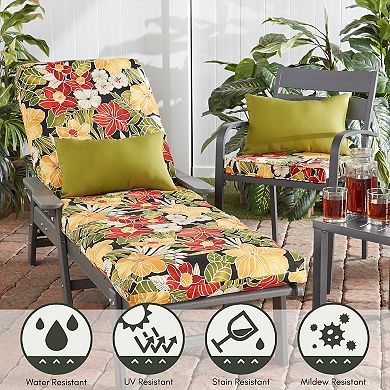 Greendale Home Fashions Outdoor Chaise Cushion