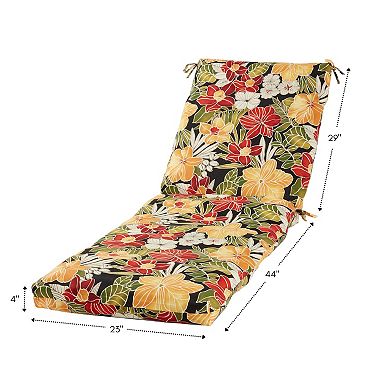 Greendale Home Fashions Outdoor Chaise Cushion