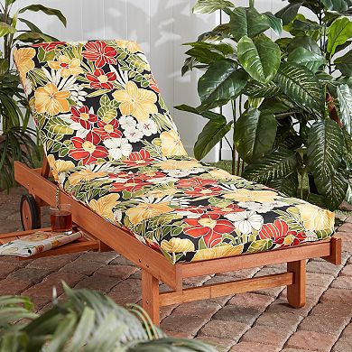 Greendale Home Fashions Outdoor Chaise Cushion