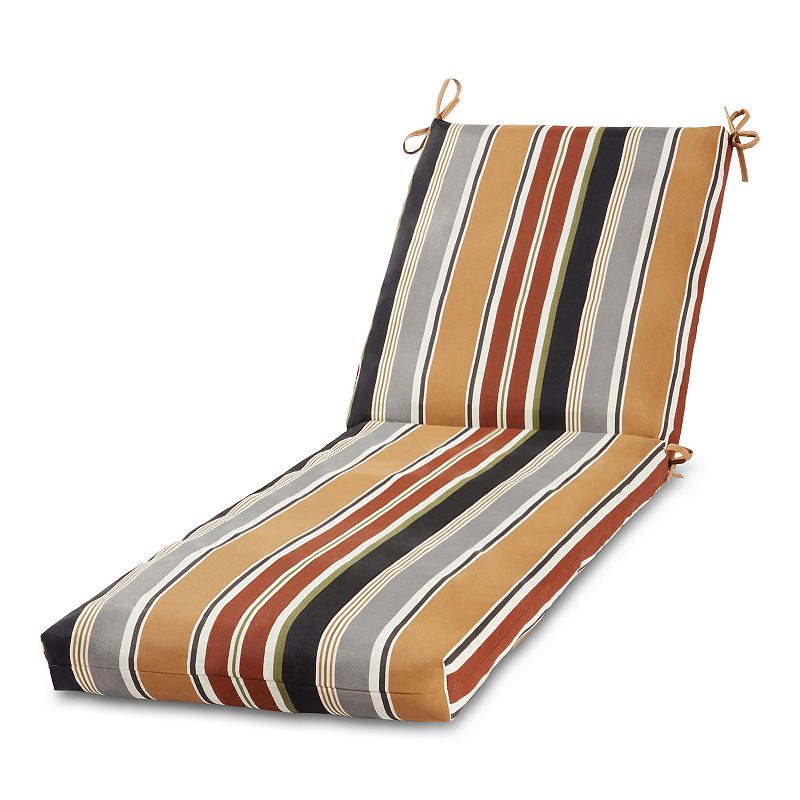 UPC 098198000278 product image for Greendale Home Fashions Outdoor Chaise Cushion, Brown, CHAISECUSH | upcitemdb.com