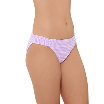 Juniors' Ninety-Nine° Side-Tab Hipster Swim Bottoms