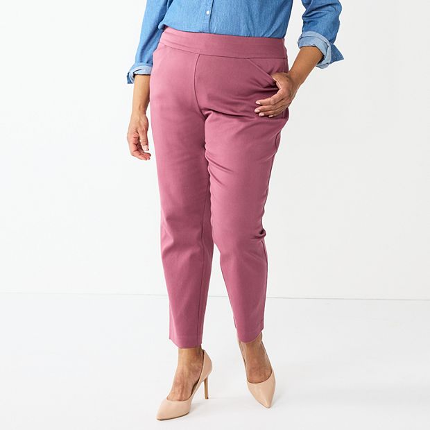 Plus Size Croft & Barrow® Effortless Stretch 5-pocket Pants