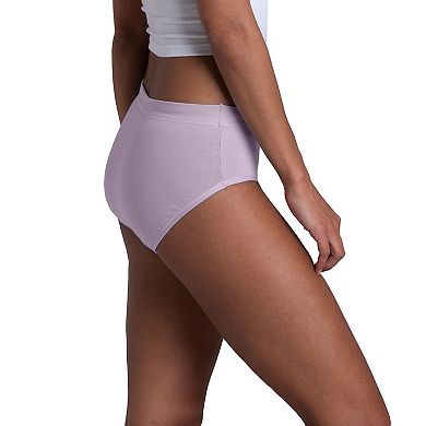 Women's Fruit of the Loom® Signature 6-Pack Stretch Low-Rise Brief Panty Set 6DCSSLB